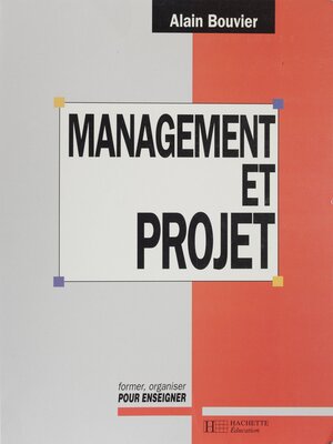 cover image of Management et projet des établissements scolaires